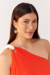 Vestido Cropped Alça Cadarço Trançado