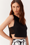 Blusa Linho Geométrica