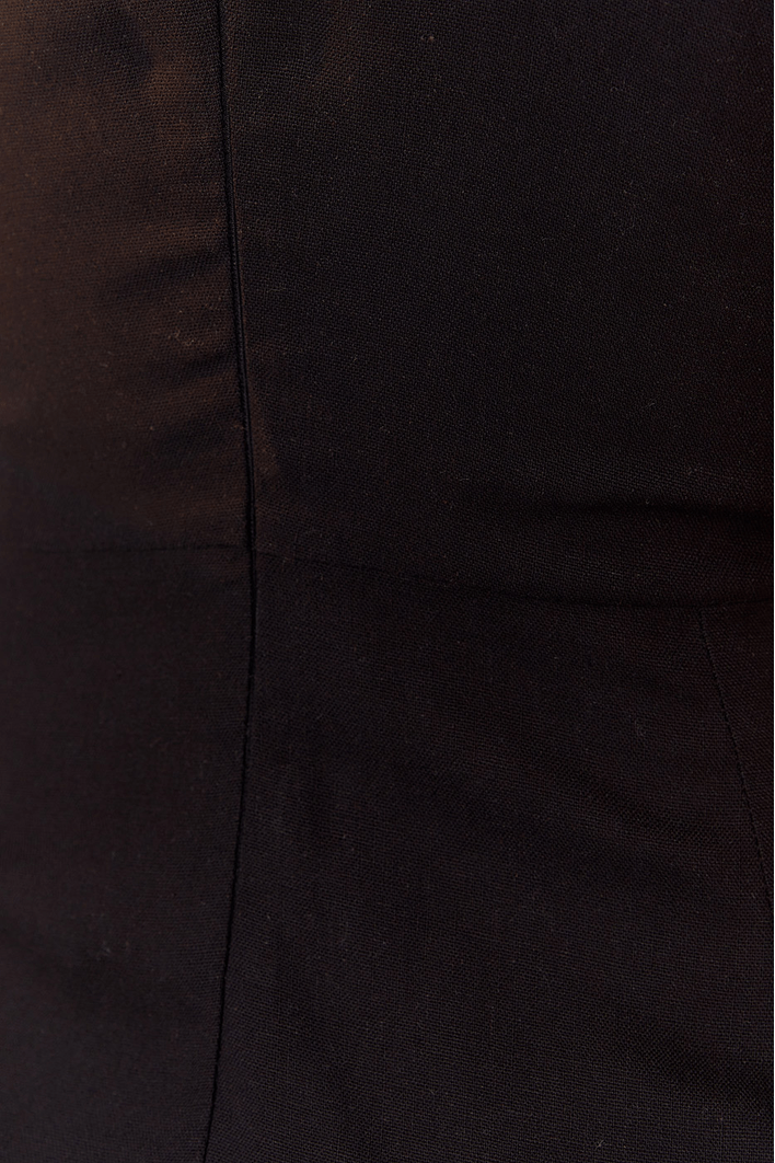 Vestido Linho Midi Transpassado