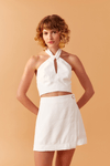 Blusa Transpassada Decote V