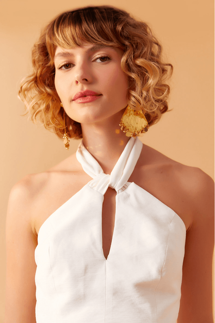 Blusa Transpassada Decote V