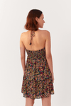 Vestido Lurex Estampa Água Doce