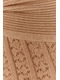 Vestido Saia Tricot Rendado dourado - P