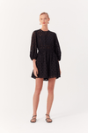 Vestido Laise Curto Com Manga