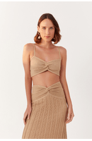 Top Tricot Torcido