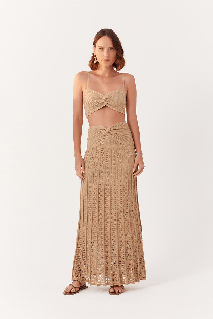 Top Tricot Torcido
