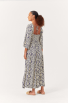 Vestido Cropped Estampa Verano Navy