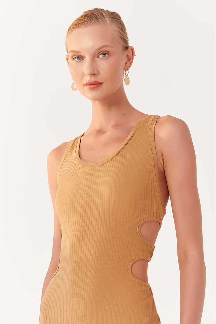 Vestido Vazado Duplo