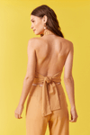 Blusa Linho Busto Torcido