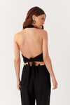 Blusa Linho Busto Torcido