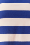 Vestido T-shirt Estampa Listra Azul
