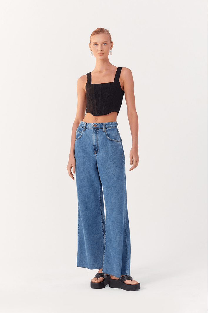 Blusa Tricot Recorte