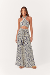Top Estampa Verano Navy