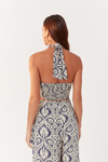 Top Estampa Verano Navy