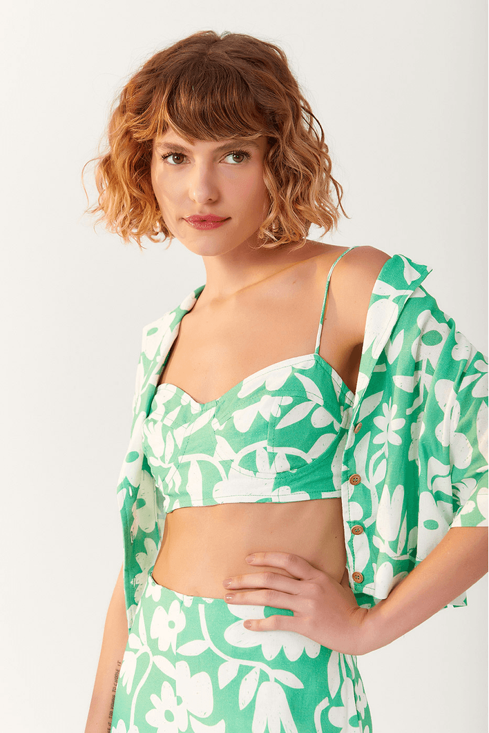 Top Estampa Clorofila