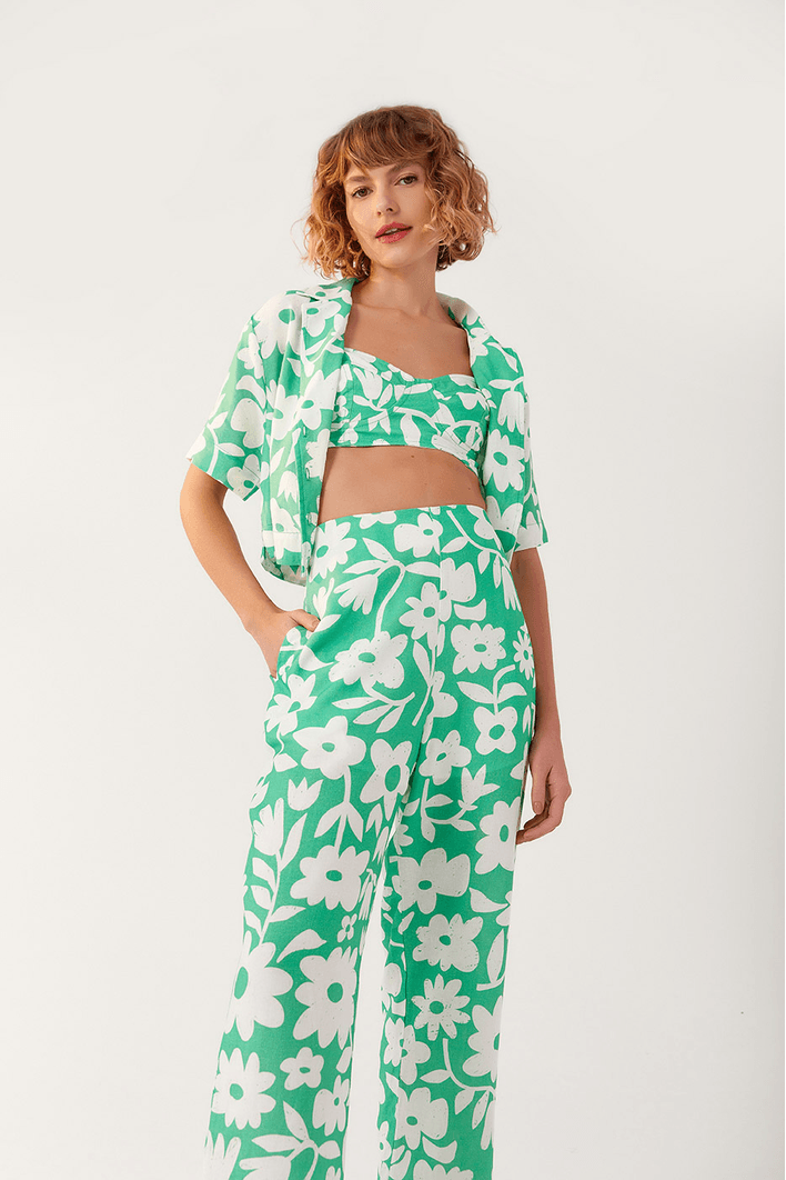 Calça Estampa Clorofila