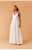 Vestido Bordado Croche Busto