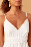 Vestido Bordado Croche Busto