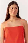 Vestido Curto Linho Retinho