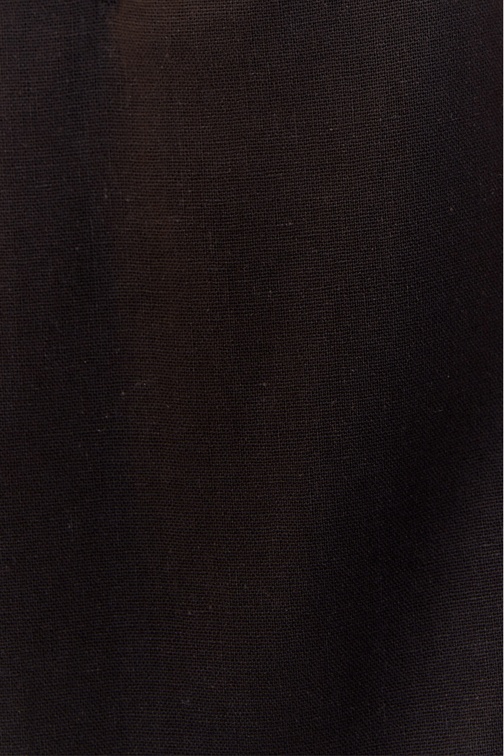 Vestido Curto Linho Retinho