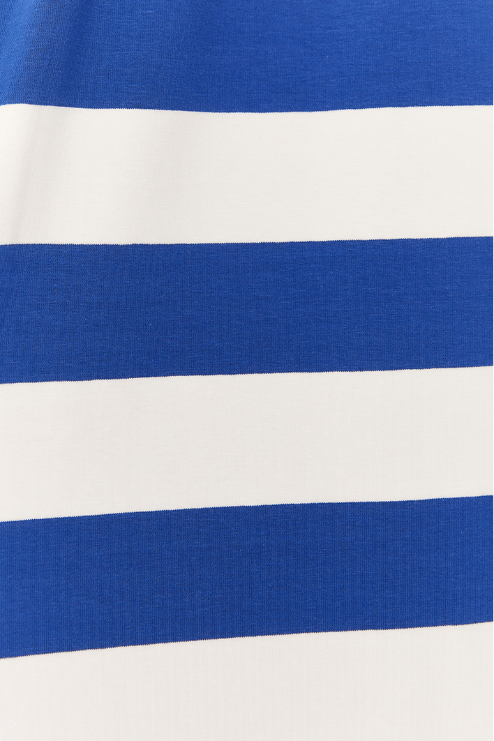Vestido Estampa Listra Azul