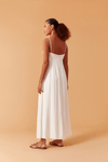 Vestido Longo Crepe Nó Duplo Frente