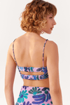 Top Tule Estampa Feito Flor