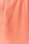 Vestido Linho Curto Busto Franzido