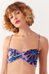 Top Tule Estampa Feito Flor