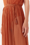 Vestido Tule Plissado