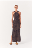 Vestido Cropped Algodão Estampa Bossa