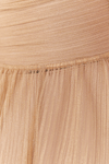Vestido Plissado Com Lurex
