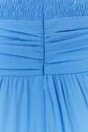 Vestido Longo Crepe Alça Diagonal