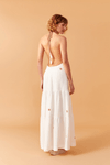 Vestido Linho Bordado Sol