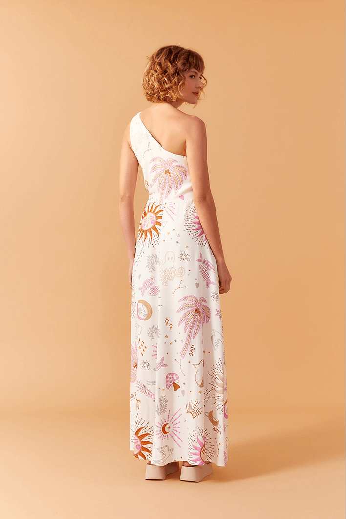 Vestido Cropped Estampa Encantada