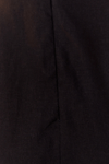Vestido Linho Cropped Recorte Lateral