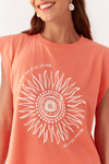 Cropped Bordado Sol