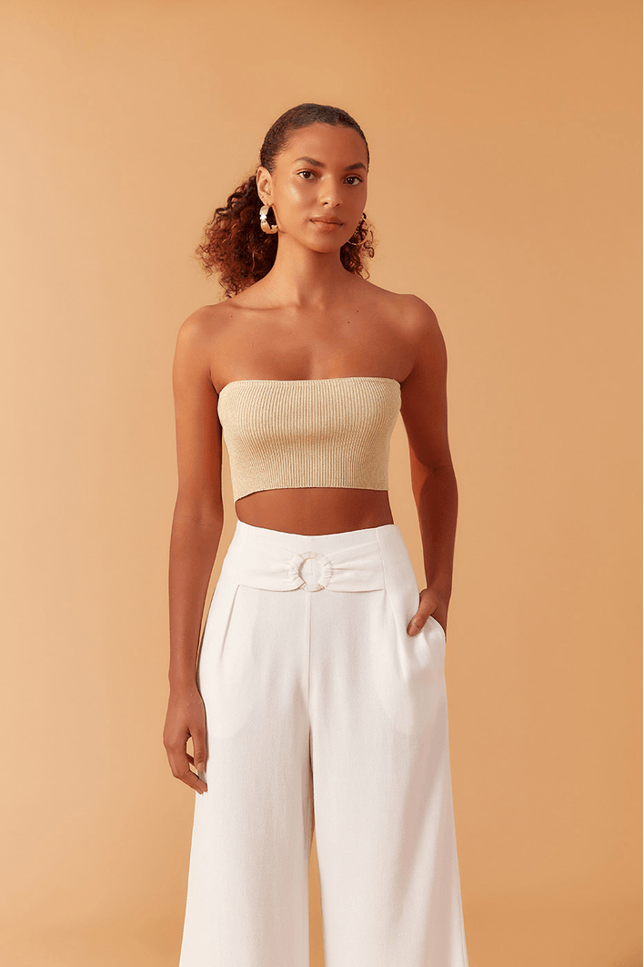 Top Tricot Reto Brilho