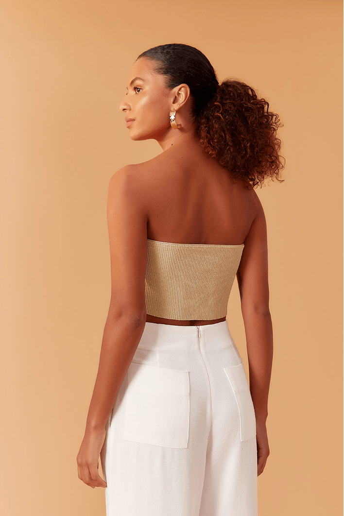 Top Tricot Reto Brilho