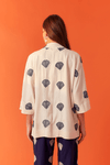 Kimono Bordado Faixa Cintura