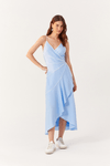 Vestido Cropped Detalhe Vies