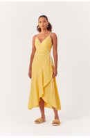 Vestido Cropped Detalhe Vies