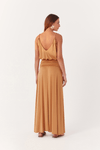 Vestido Franzido Cintura Jersey