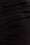 Vestido Jersey Franzido Lateral