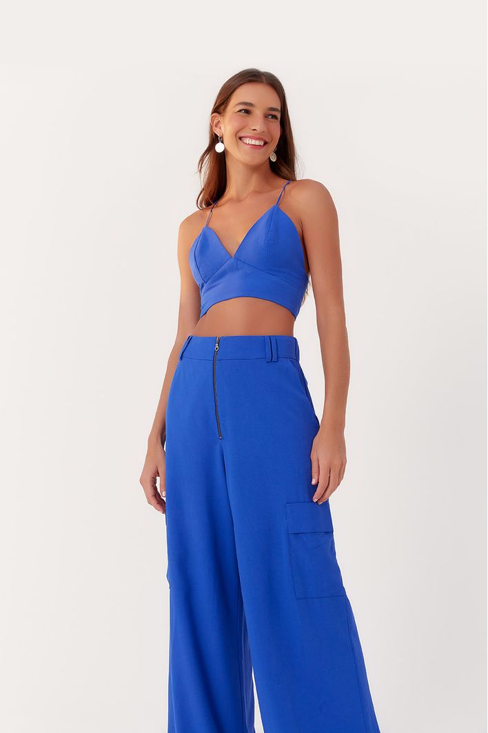 Calça Bolso Lateral