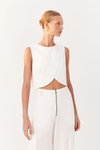 Blusa Linho Transpassada