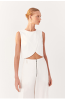 Blusa Linho Transpassada