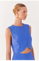Blusa Linho Transpassada