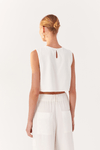 Blusa Linho Transpassada