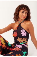 Blusa Bandana Estampa Algas